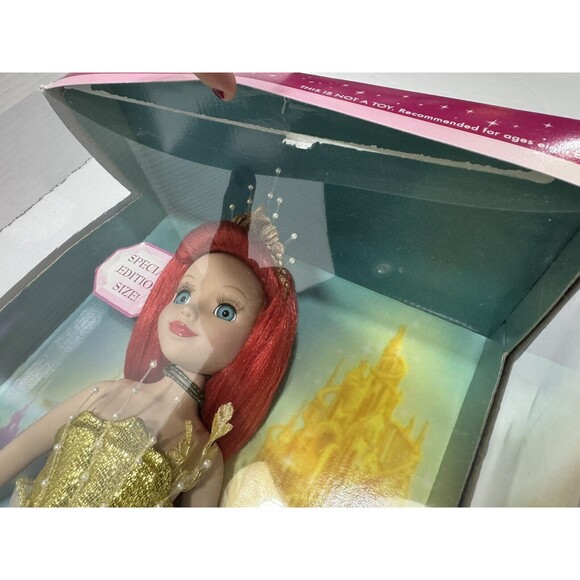 Disney Princess THE LITTLE MERMAID Special Edition Porcelain Keepsake Doll 2005 - Picture 16 of 16